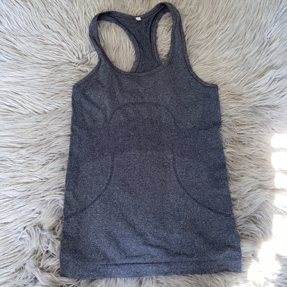 Swiftly Tech Racerback tank Sz4 Grey